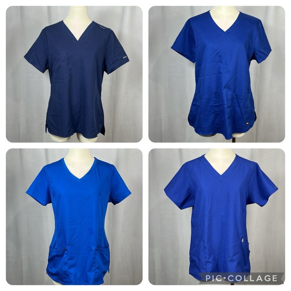 Scrub TopBundle‎ in Blue.